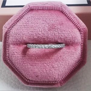 Sterling Silver Eternity Band